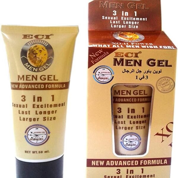 Jaguar Power 3in1 Enlargement Men Gel, Increase Excitement, Increase Size and Last Long
