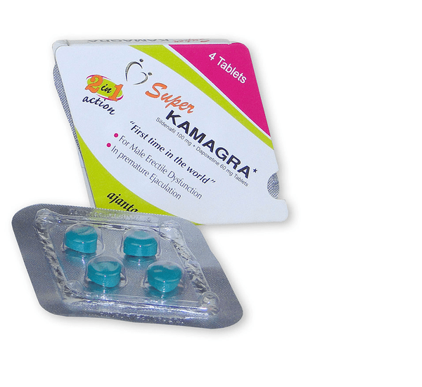 Super kamagra 4 Tablet Sildenafil Citrate 100 mg.